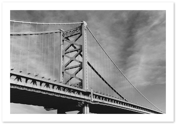 Benjamin Franklin Bridge, Paul Philippe Cret, Philadelphia, PA