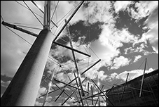 Easy Landing, Kenneth Snelson, Baltimore, MD