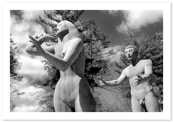 Fountain of Faith, Husband and Wife, Carl Milles, Falls Church, VA
