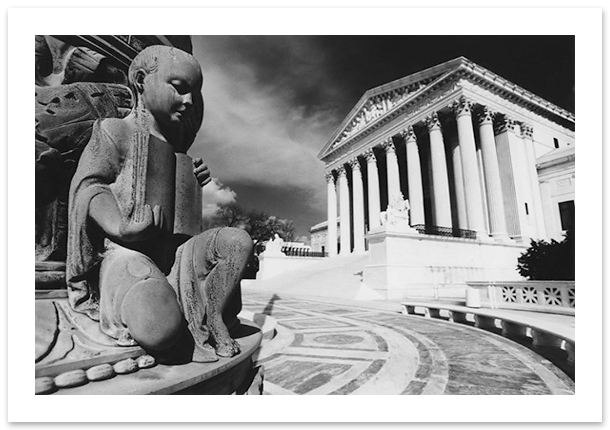 Supreme Court Flagpole Base, John Donnely Jr., Washington, DC
