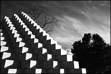 Four Sided Pyramid, Sol LeWitt, Washington, DC