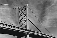 Benjamin Franklin Bridge, Paul Philippe Cret, Philadelphia, PA