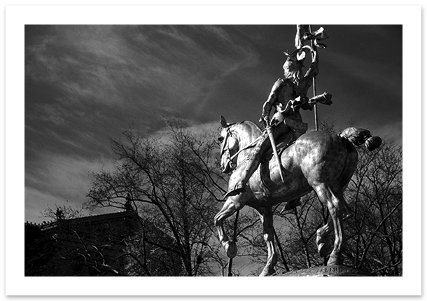 Joan of Arc, Emmanuel Fremiet, Philadelphia, PA