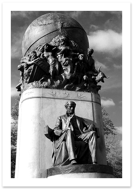 Matthew Fontaine Maury Monument, Frederick William Sievers, Richmond, VA 