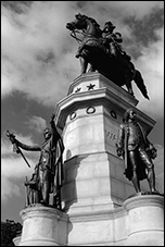 Washington Equestrian Monument, Randolph Rogers, Richmond, VA